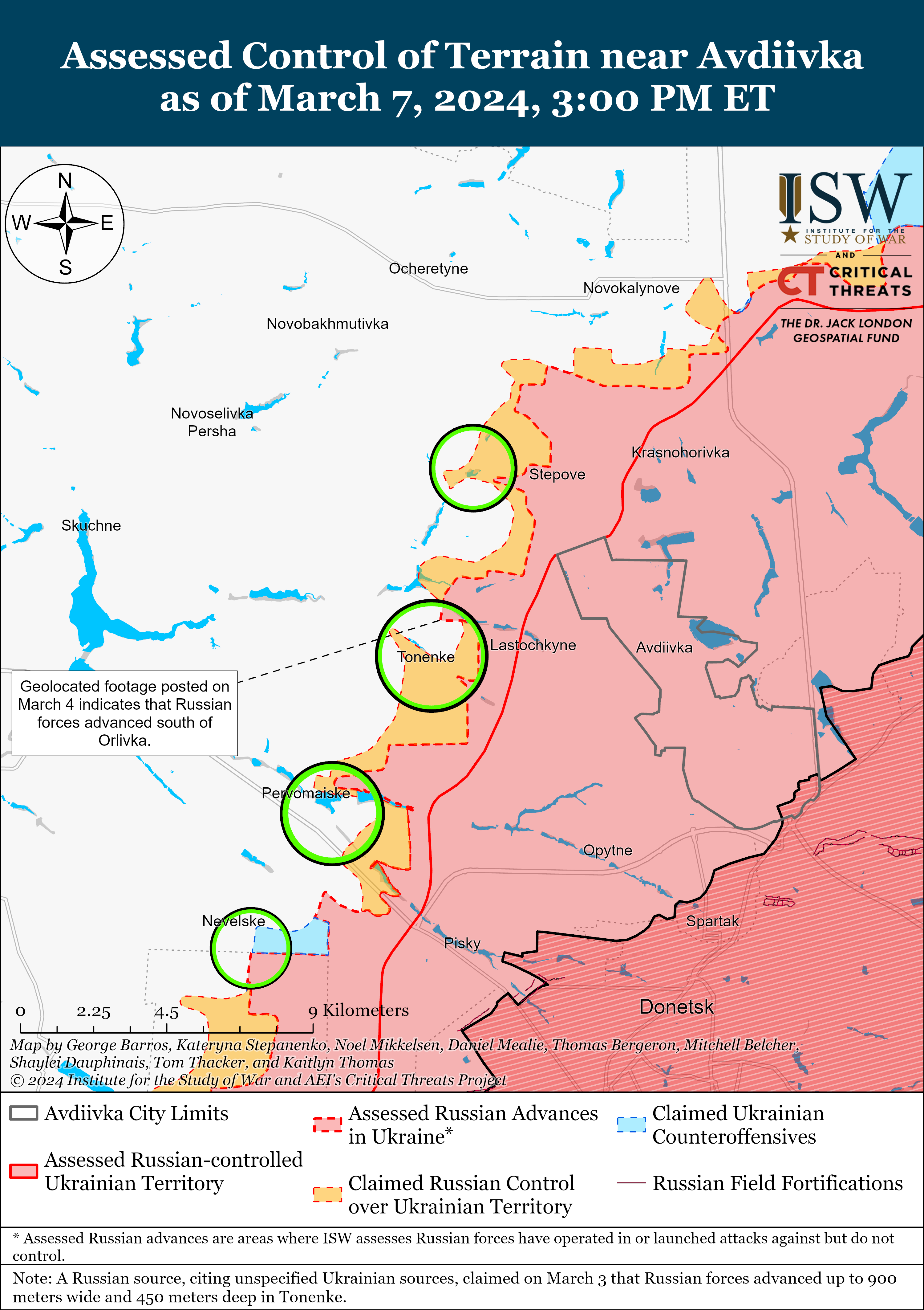 Russian Offensive Campaign Assessment, March 7, 2024 | Institute For ...